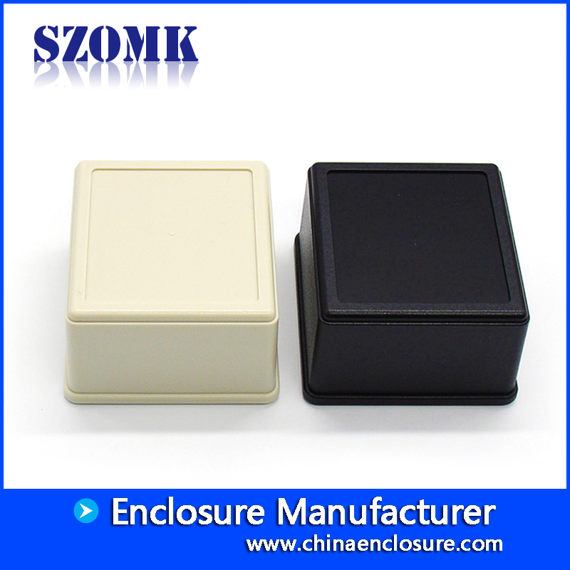 Caixa de plástico ABS com pequeno acoplamento de SZOMK / AK-S-10 / 80x75x45mm