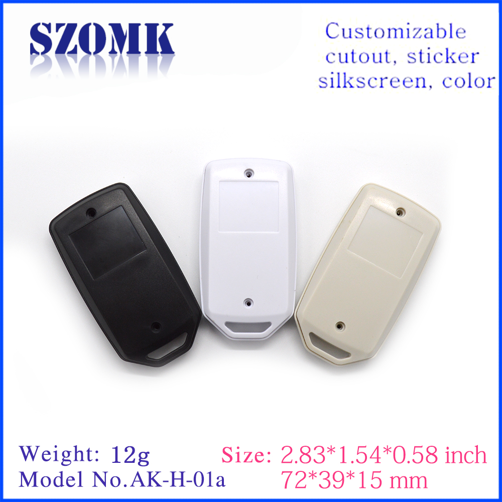 China Cost-effective shower handheld enclosures instrument enclosures for power supply AK-H-01A 72 X 39 X 15 mm