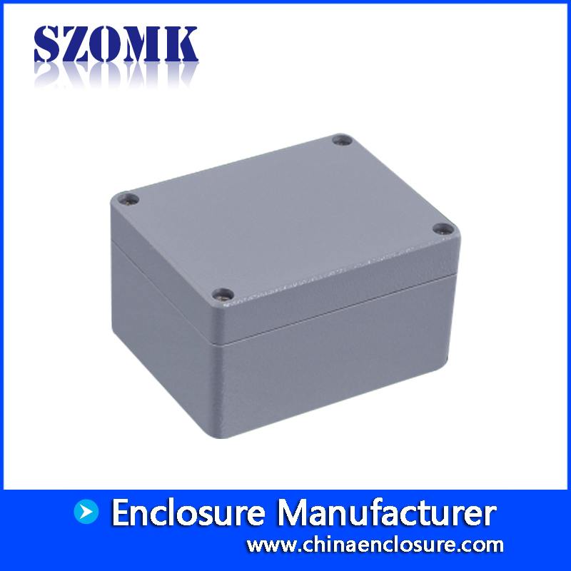 China hot sale die-aluminum waterproof 106X83X61 mm outdoor junction enclosure manufacture/AK-AW-57
