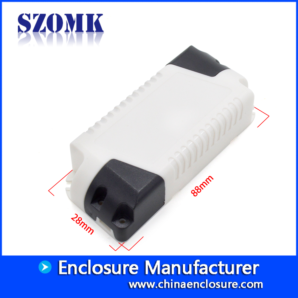 Popular product of Szomk led outlet drive power abs plastc enclosure supply AK-47 88*38*22mm