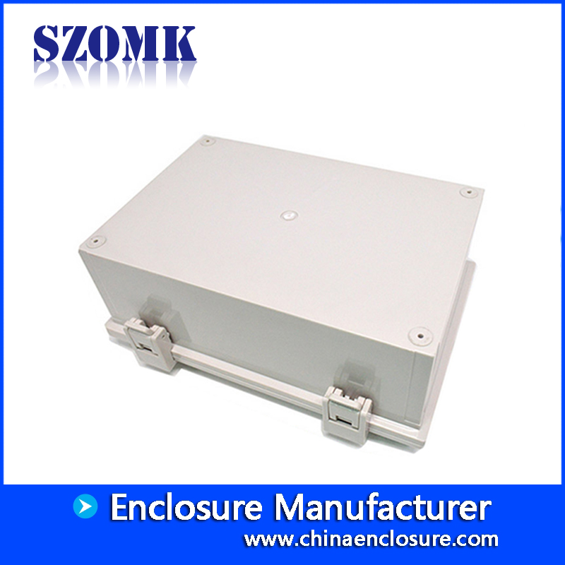 electrónico de casos carcasa personalizada caja de interruptores exterior AK-B-F54 caja de plástico impermeable proyecto Perforación de perforación 240 * 170 * 110mm