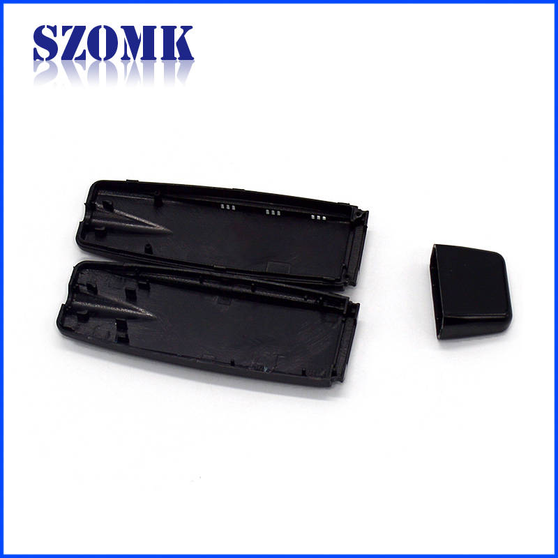 Customizable 플라스틱 ABS 울안 표준 전기 USB 연결 관 상자 케이싱 상자 / 86 * 26 * 12mm / AK-N-34