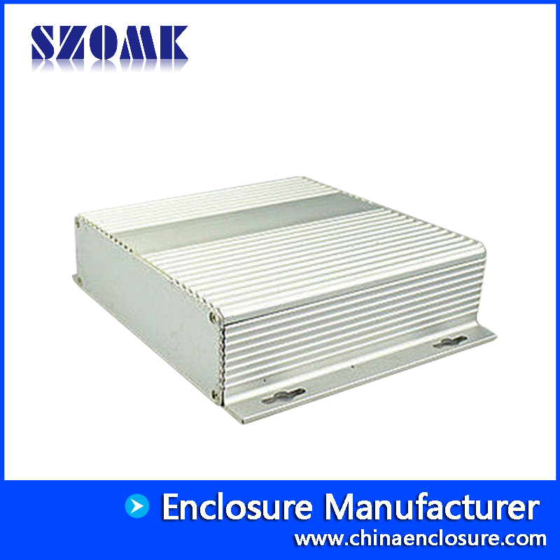 Customized Extruded Aluminum enclosure and junction box for pcb and electronics from szomk AK-C-A7