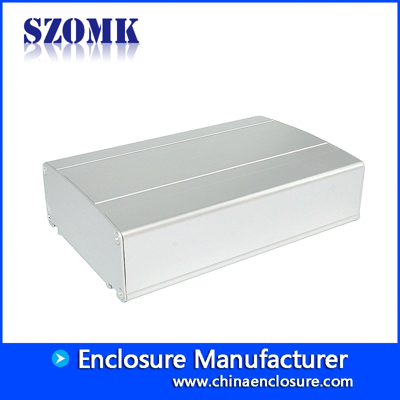 Boîtier en aluminium extrudé sur mesure pour l'électronique de szomk / AK-C-B60 / (W) 79.2 * (H) 33 * (L)