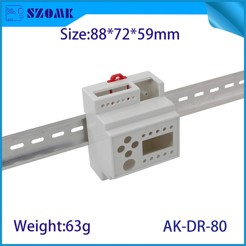 Caja de riel DIN AK-DR-80