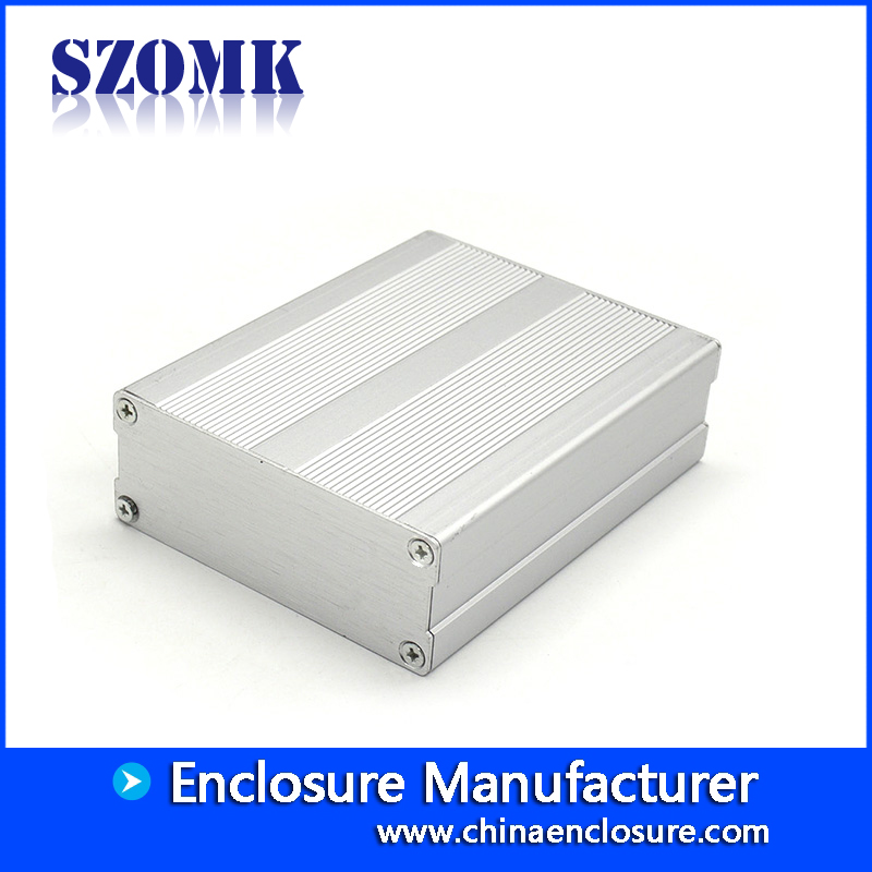Gabinete eletrônico de alumínio fundido szomk box case para controle industrial AK-C-B48 30 * 79 * 100mm