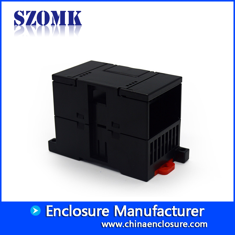 Dinrail plastic enclosure for electronic project plastic enclosure enclosure for terminal connector with 93*61*45mm AK-DR-34
