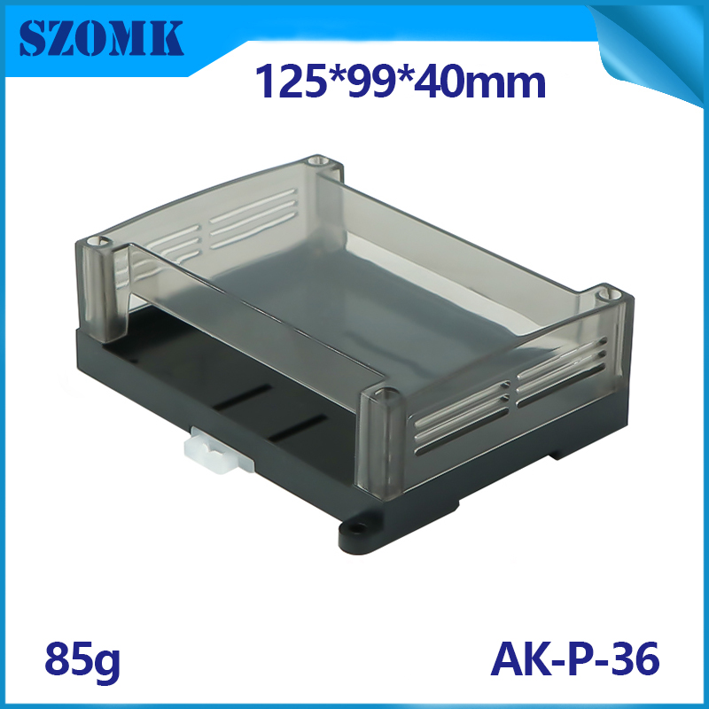 Conector de gabinete de riel DIN electrónico Caja de conexiones a prueba de agua AK-P-36