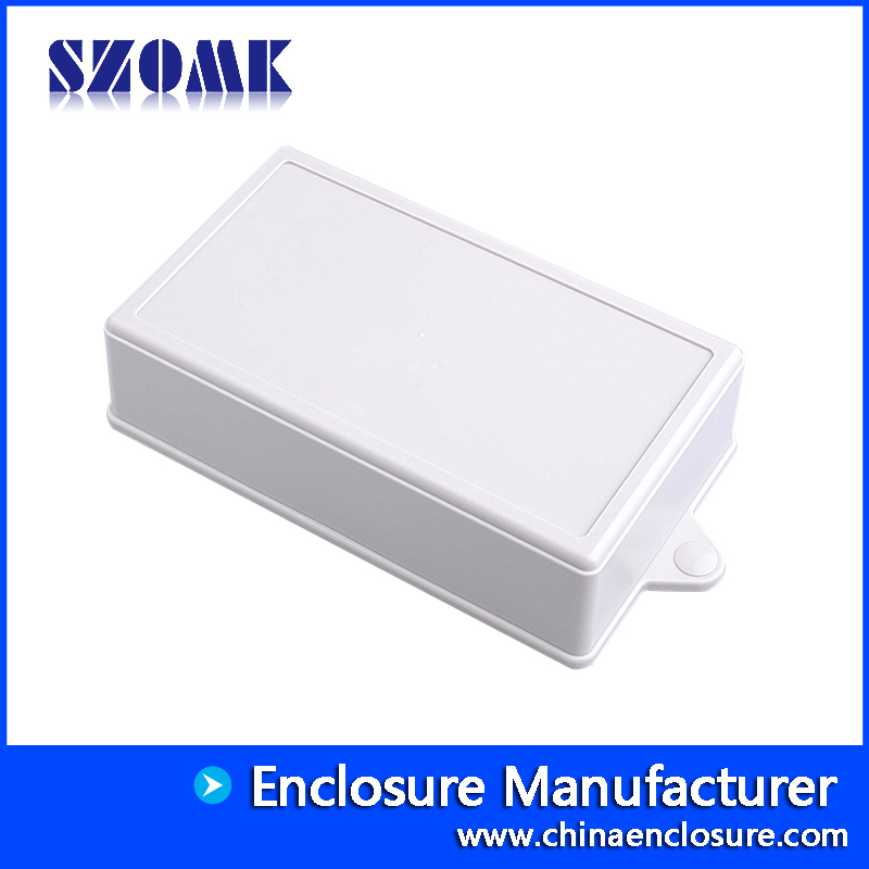Электронный корпус настенного монтажа ABS пластиковый корпус Szomk распределительная коробка для печатной платы AK-W-09 145 * 85 * 40 мм
