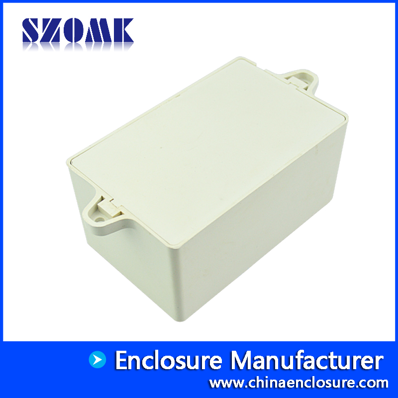 外置电箱壁挂式电子塑料接线盒AK-W-05 102x64x50mm