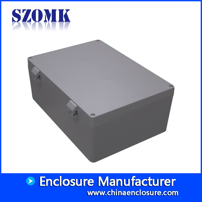 Taille de la boîte de jonction électronique 390 * 280 * 158 de la boîte de jonction électronique en métal moulé en aluminium usine du Guangdong