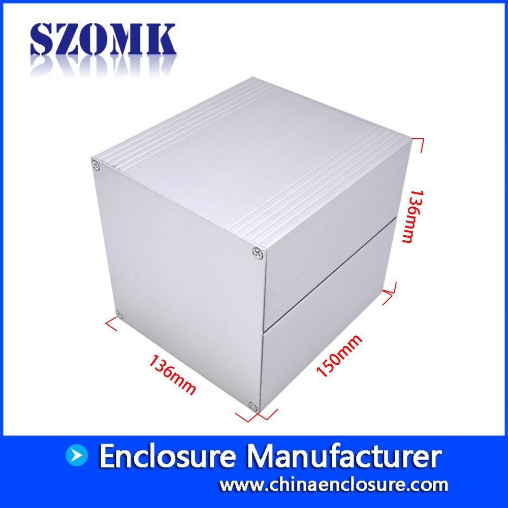 Guangdong high quality 150X136X136 mm normal aluminum junction enclosure manufacture/AK-C-B89