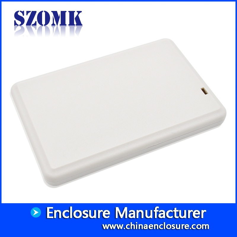 Guangdong high quality abs plastic 105X70X12mm access control card reader enclosure supply/AK-R-19