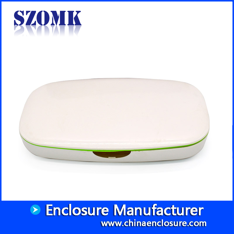 Caixas plásticas de alta qualidade do router da rede de SZOMK / AK-NW-37/210 * 132 * 46mm