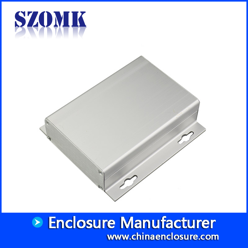 Carcasa de extrusión de aluminio de alta calidad carcasa de caja de placa de PCB metálica para fuente de alimentación AK-C-A26 35 * 120 * 130 mm