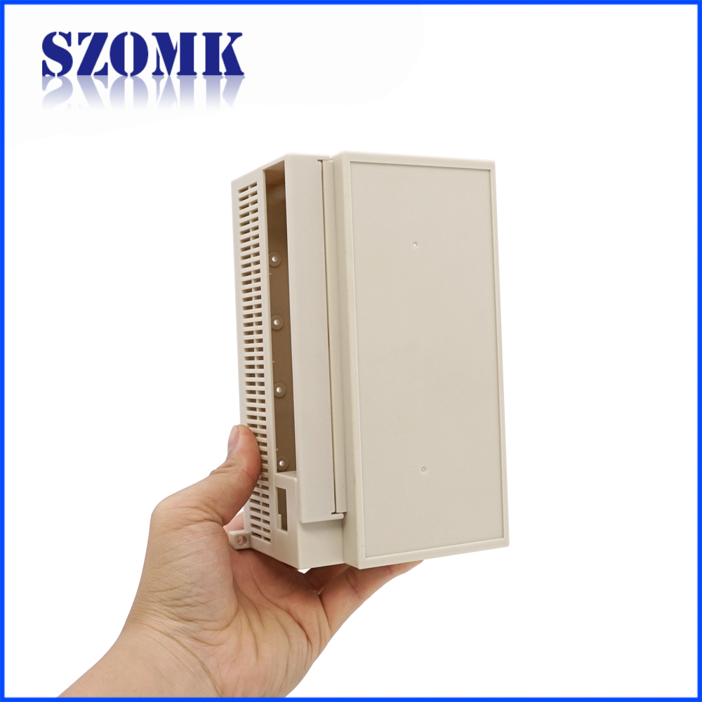 Caja de plástico de control industrial de bajo precio de alta calidad para caja de conexiones de dispositivo PCB AK-P-34 300x110x60mm