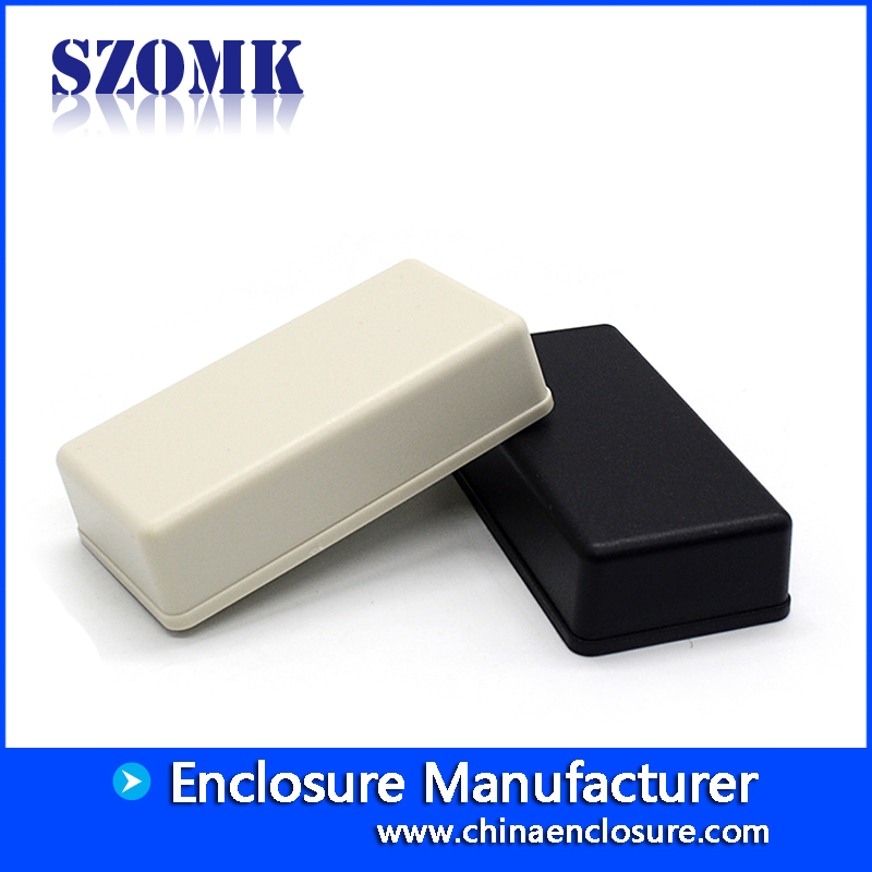 Caja de plástico estándar de alta calidad de alta calidad para dispositivos electrónicos AK-S-104 81 * 41 * 20 mm