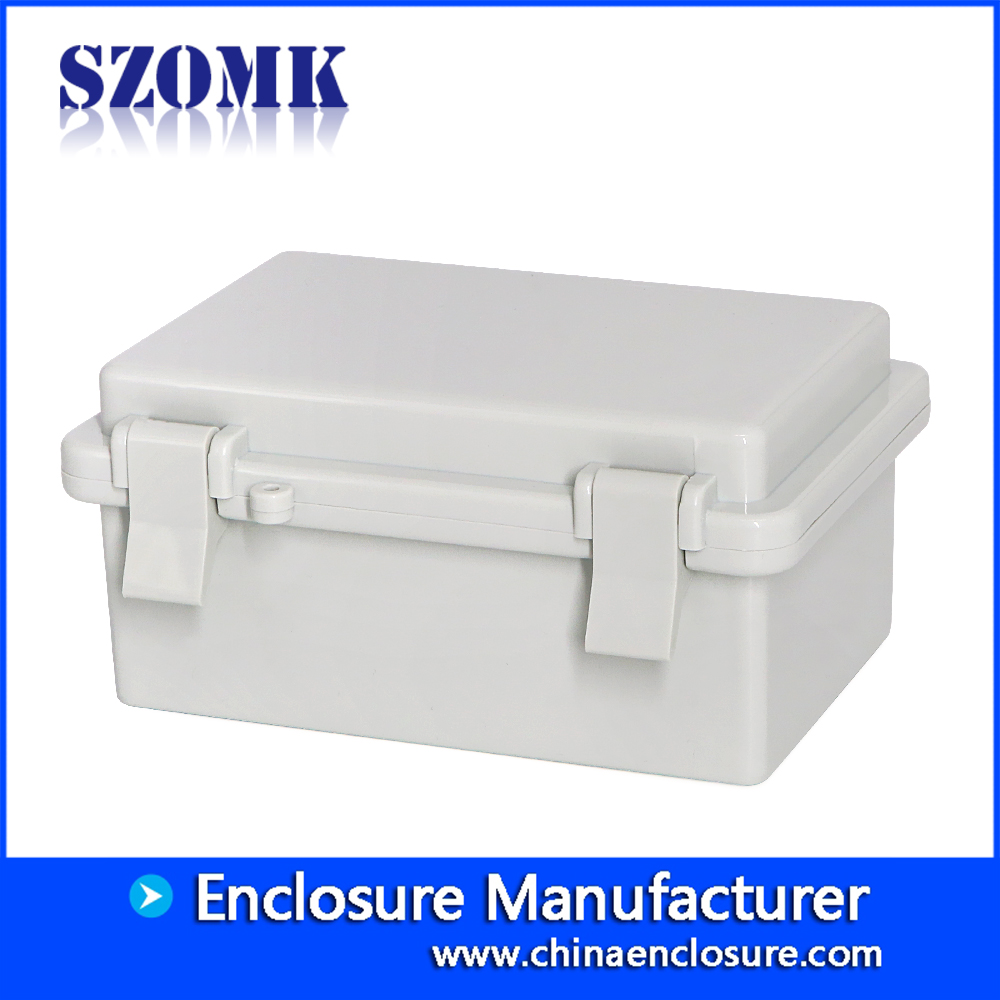 Cubierta con bisagras caja estanca caja sellada caja de plástico electrónica IP65 AK-01-29 150 * 100 * 72 mm