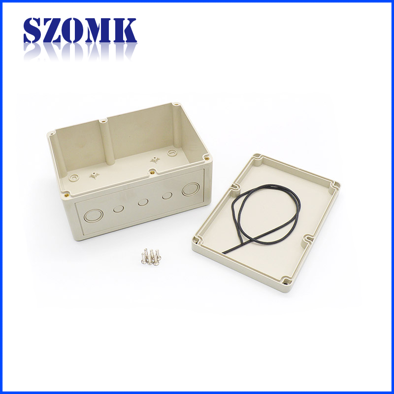 Guscio di shell per apparecchiature elettroniche esterne con scatola elettronica in plastica ABS IP65 / 180 * 125 * 90mm / AK-01-10