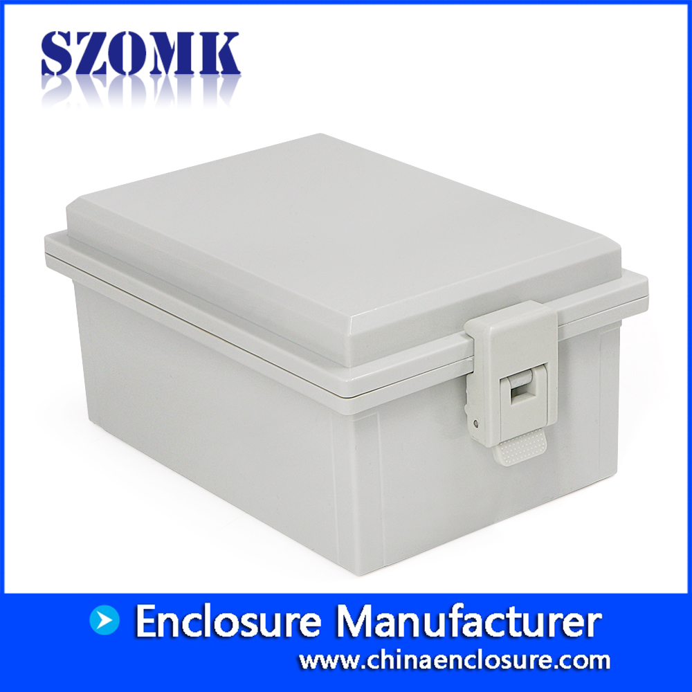 IP65 waterproof hinged enclosure for circuit board 175*125*85mm plastic box for electronics project junction housing AK-01-36