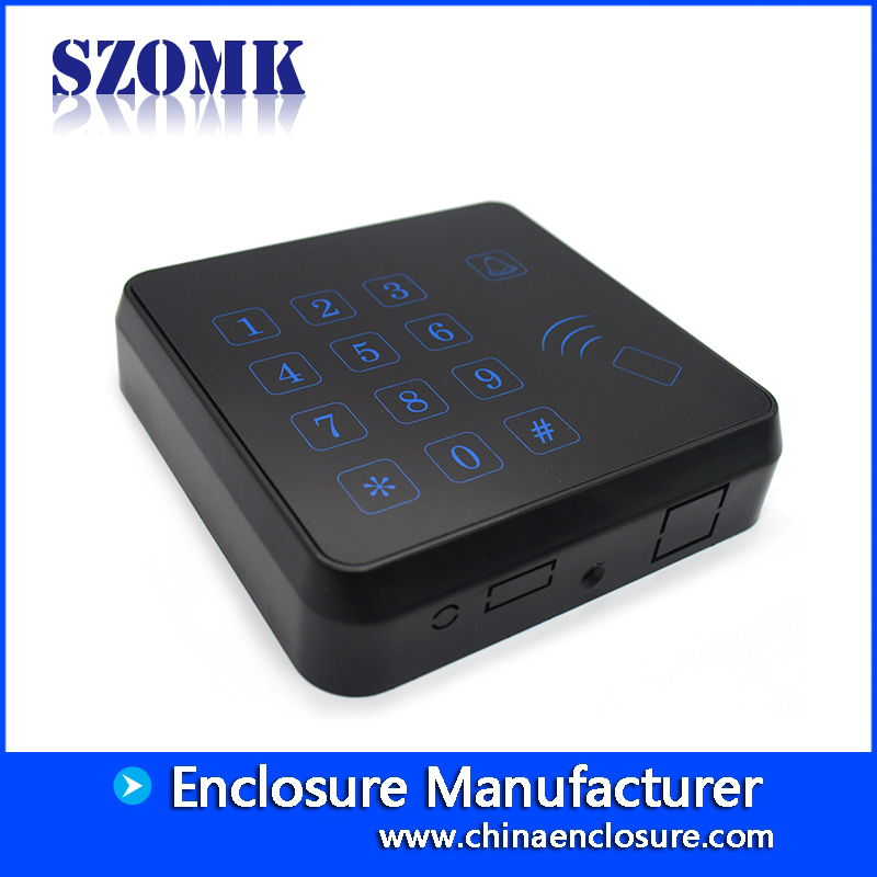 Manufacture abs plastic enclosure access control junction box router case from SZOMK AK-R-129 105*105*25mm