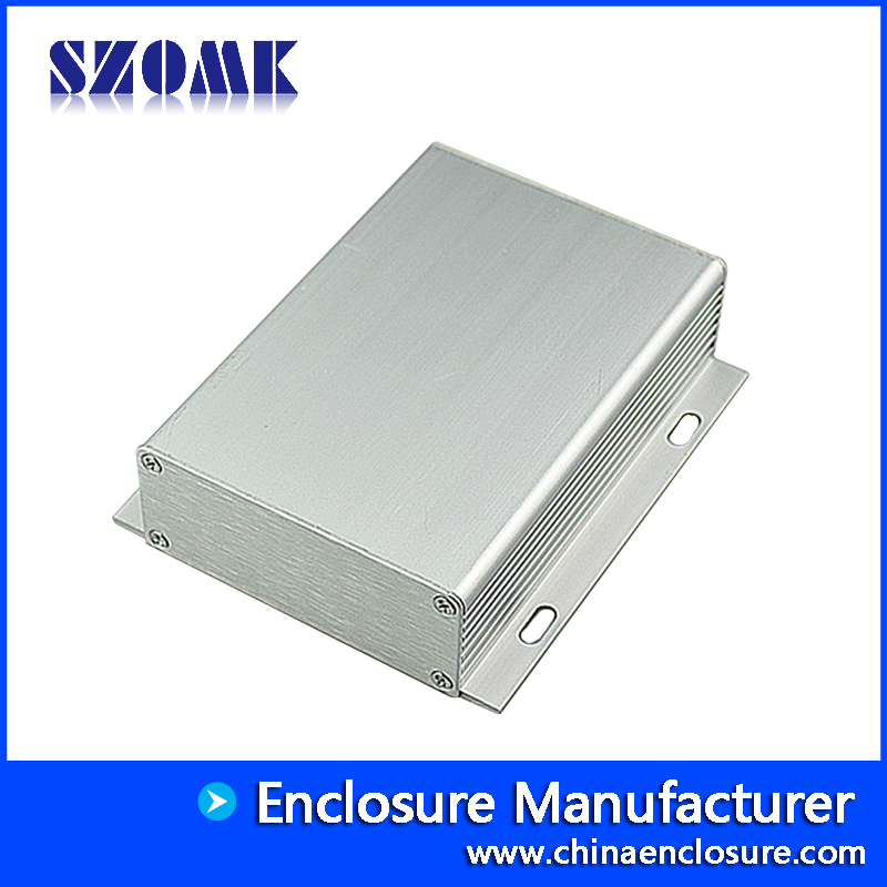 Caja de PCB de aluminio extruido de metal para fuente de alimentación AK-C-A30 34 * 103 * 120 mm