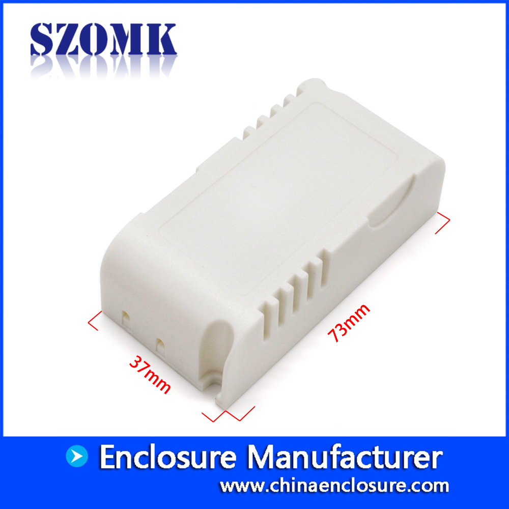 New type plastic electrical LED enclosure for power supply AK-44 73*37*24mm