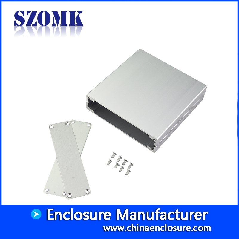 OEM Aluminum Extrusion Case Extruded junction box for PCB AK-C-C2  25*98*100mm