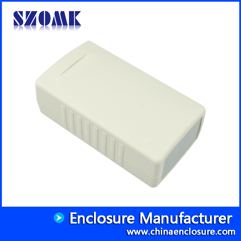 Caja de conexiones electrónica de caja de plástico ABS para placa de circuito impreso AK-S-61 88 * 50 * 32 mm