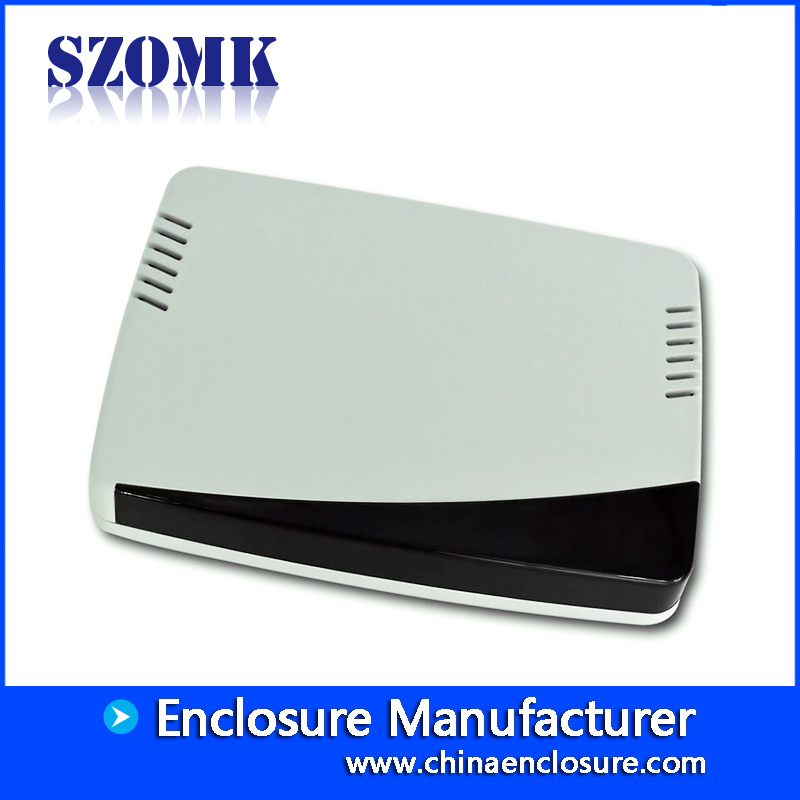 Kunststoff ABS Netzwerk Router Gehäuse von SZOMK / AK-NW-12 / 173x125x30mm