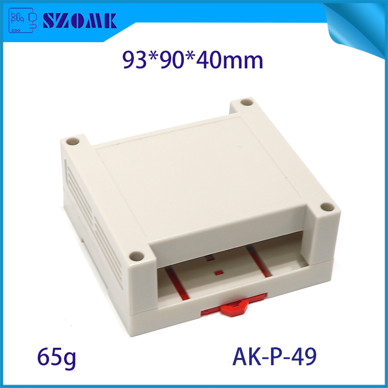 플라스틱 DIN 레일 인클로저 PLC 프로젝트 박스 AK-P-49