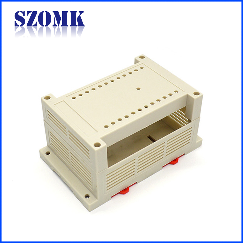 Caja de riel DIN industrial de plástico para aparatos electrónicos AK-P-09 145 X 90 X 72 mm