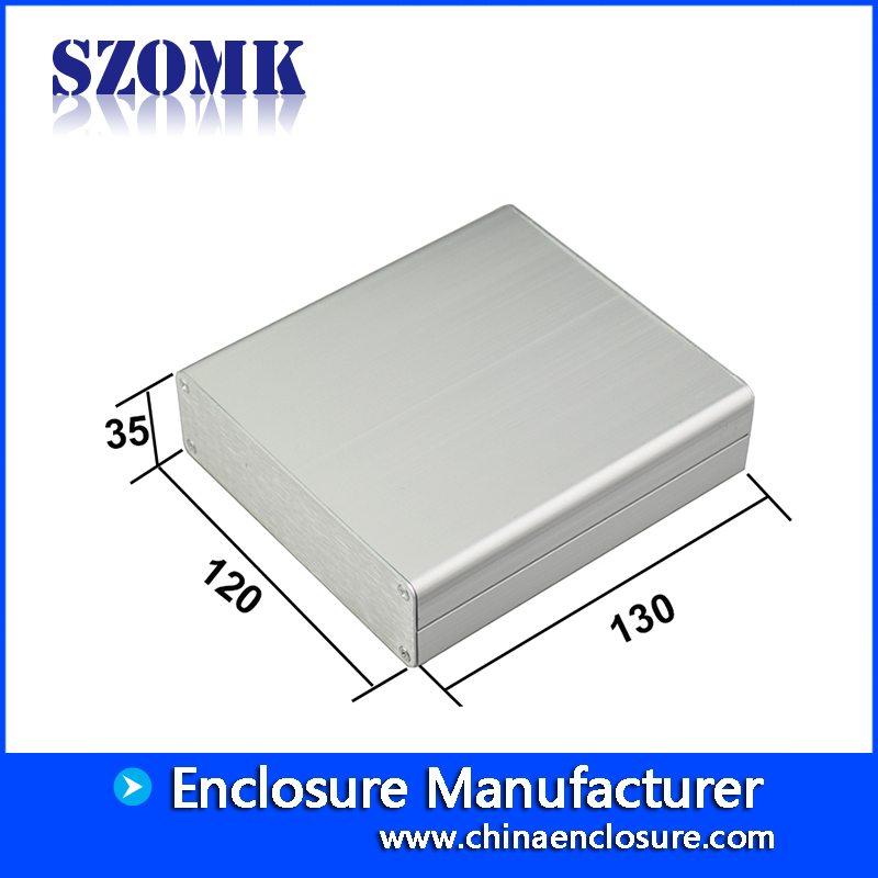 SZOMK 35x120x120良質の金属純アルミニウム電気ボックスAK-C-C44