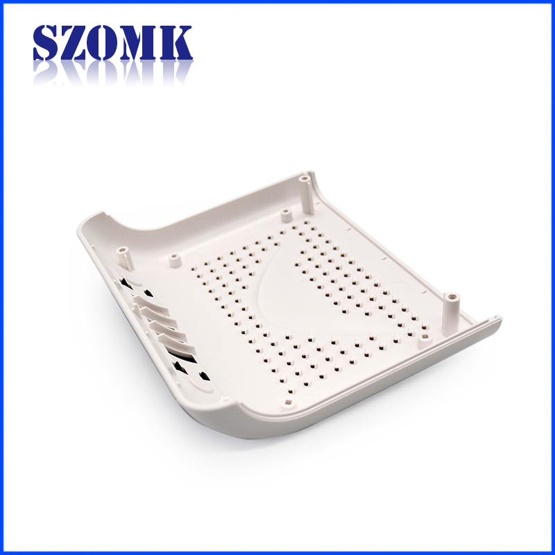 SZOMK ABS سطح المكتب إلكترونيات للمعدات الإلكترونية صندوق بلاستيك حالة تقاطع مربع الكهربائية 120 * 140 * 35mm / AK-D-17