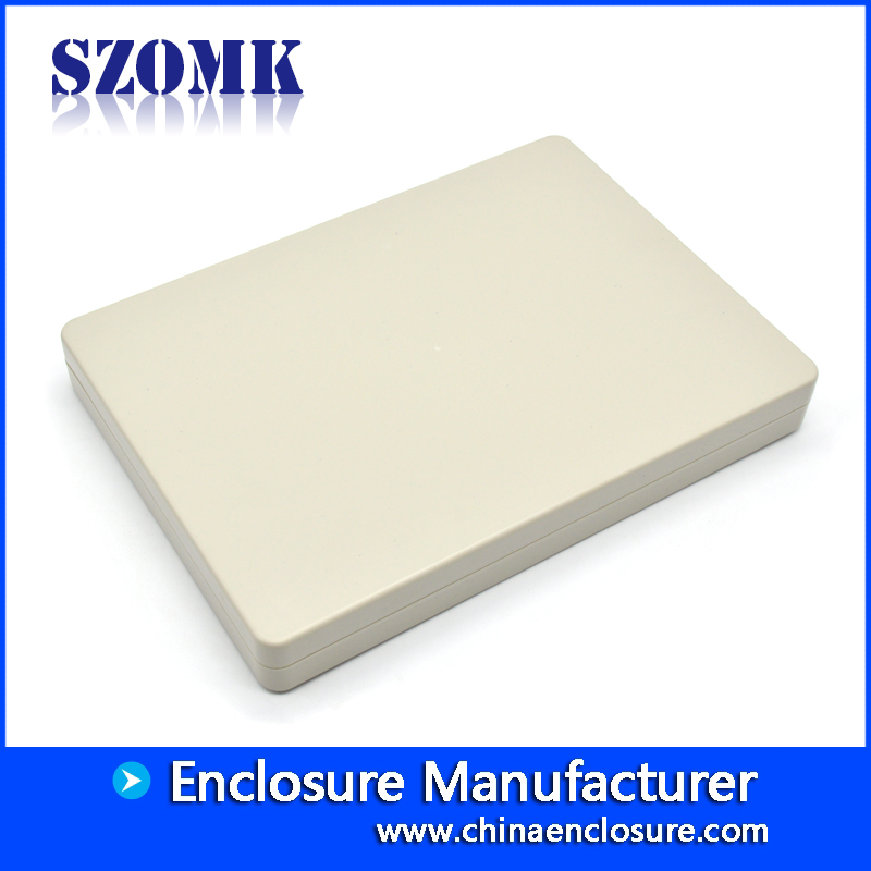SZOMK ABS Plastic Encloure Caja de electrónica de escritorio Caja de carcasa AK-D-28 215 * 155 * 26 mm