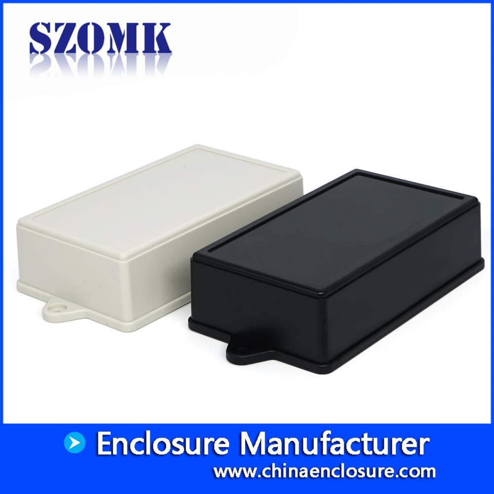 Caja de montaje en pared de material plástico ABS SZOMK para PCB AK-W-09 145 * 85 * 40 mm