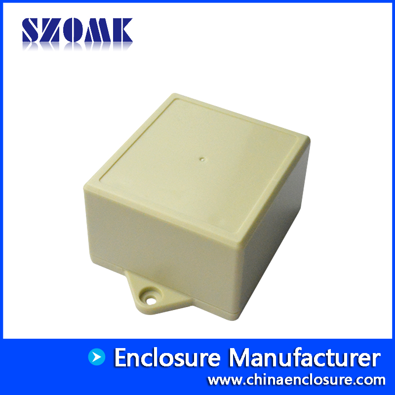 SZOMK ABS plastic wall mounting enclosures for PCB and GPS AK-W-52 104x72x45 mm