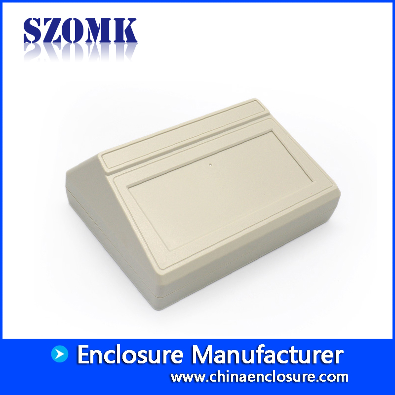 Materiale Desktop contenitore SZOMK di alta qualità in plastica ABS / AK-D-16 / 200x145x54mm