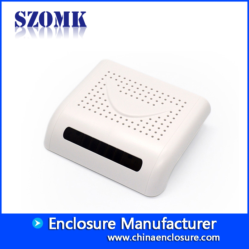 SZOMK高品質プラスチックABS材料デスクトップエンクロージャ/ AK-D-17 / 120x140x30mm