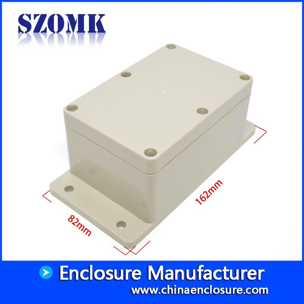 SZOMK IP65 водонепроницаемый электрический распределительная коробка открытый электрический распределительная коробка AK-B-9 162 * 82 * 65 мм