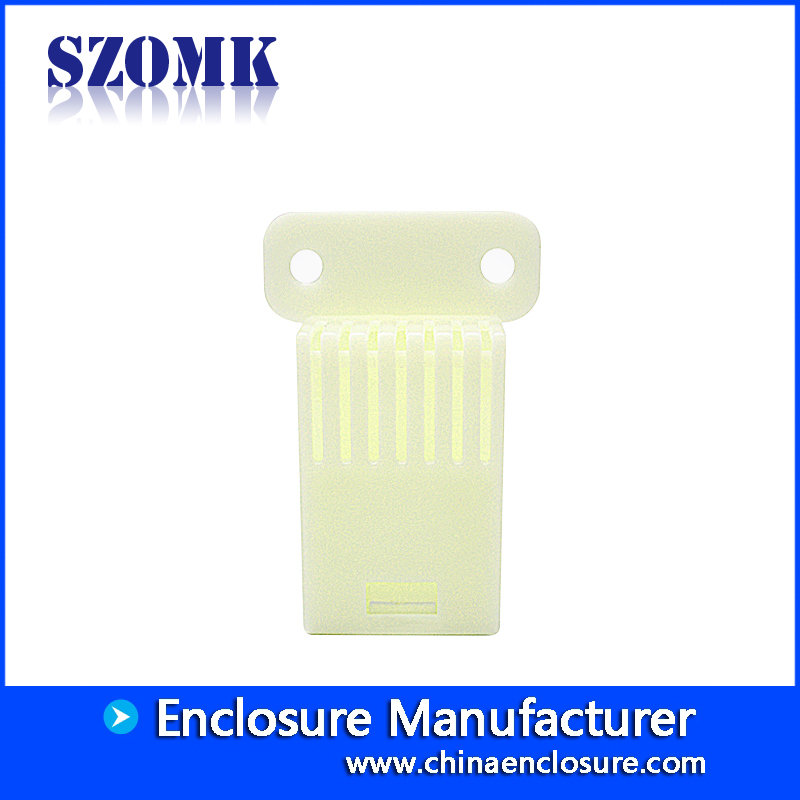 SZOMK OEM外壳小ABS塑料盒电子接线盒，用于AK-N-20 PCB 59x40x19mm