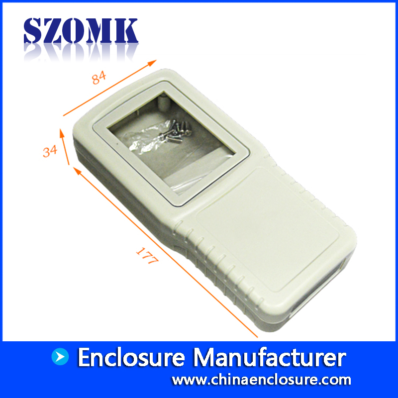 SZOMK absプラスチック製ハンドヘルドエンクロージャ/ AK-H-56/177 * 84 * 34mm