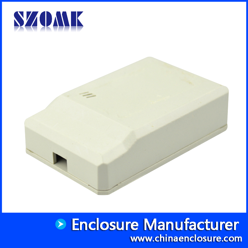 SZOMK ABS Kunststoff PVC Box LED Gehäuse für IOT Gerät AK-N-15 43x66x17mm