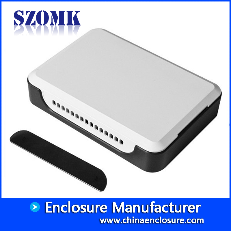 Boîtier de routeur en plastique ABS SZOMK pour projet de réseau sans fil AK-NW-31 140 * 98 * 30mm