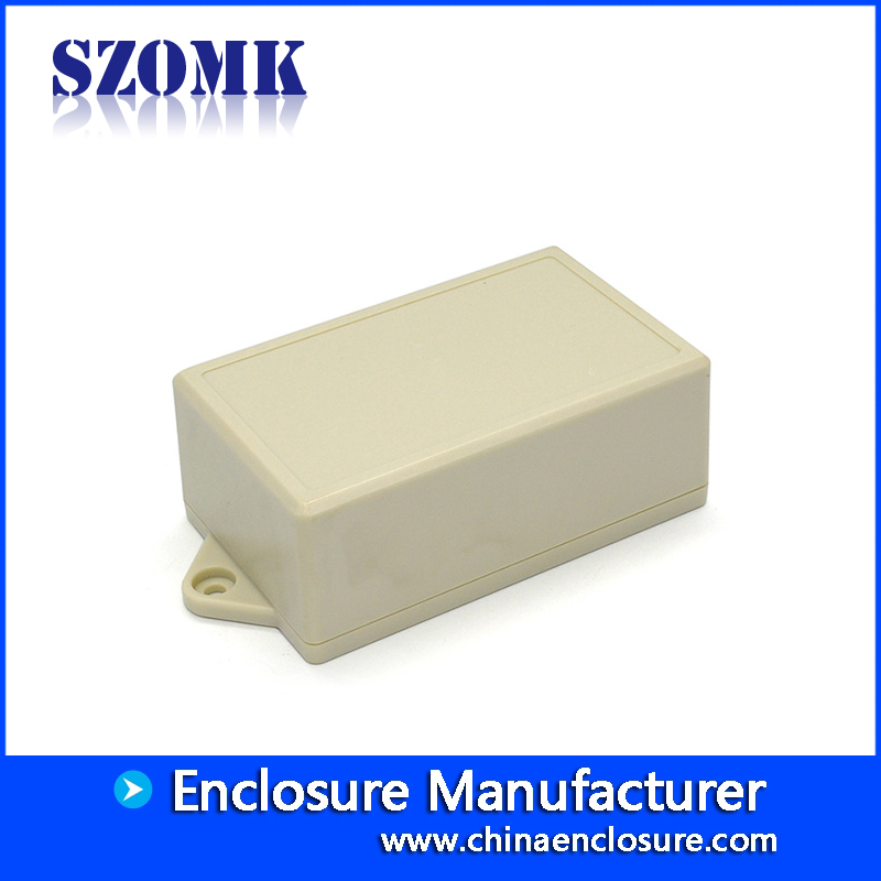 Caixa eletrônica SZOMK caixa de distribuição de plástico ABS para sensores e placa de circuito impresso AK-W-50 104 * 63 * 40mm