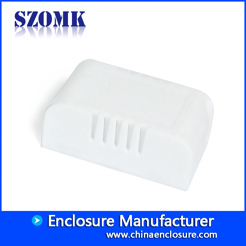 SZOMK电子接线盒ABS塑料外壳智能家居案例外壳，用于LED驱动器电源AK-8 56 * 32 * 21mm