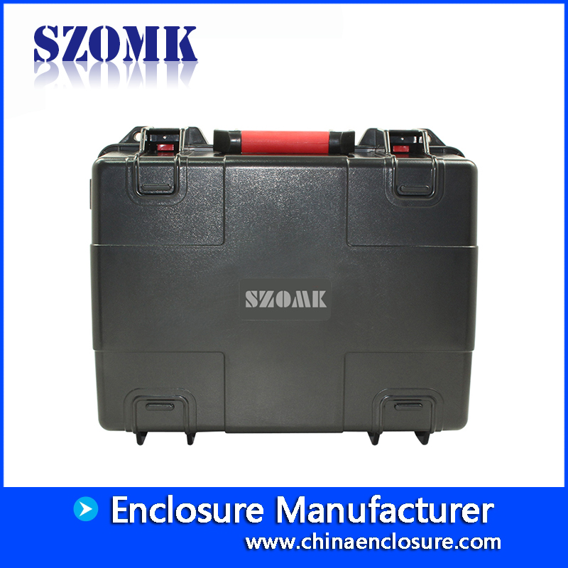 中国SZOMK IP 67硬質プラスチッククラシックABSツールボックスパラメーターAK-18-07 434x136x168mm