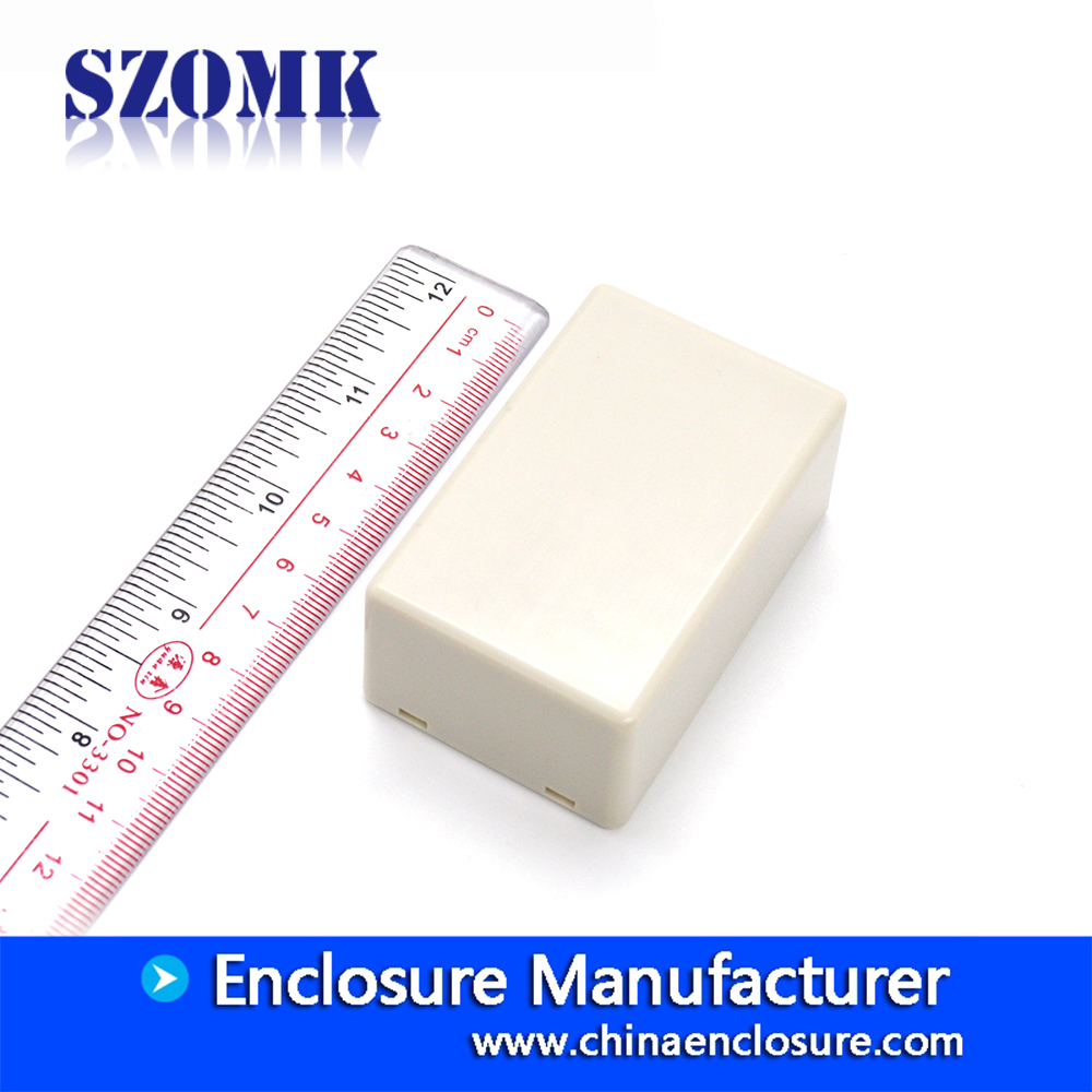 SZOMK vente chaude boîtier électronique en plastique pour pcb AK-S-118 70 * 45 * 29mm