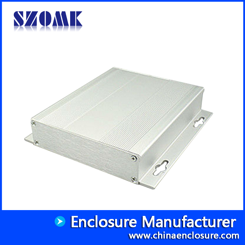 SZOMK vente chaude boîtier en aluminium boîtier électronique pour capteurs armoire AK-C-A28 28 * 132 * 130mm