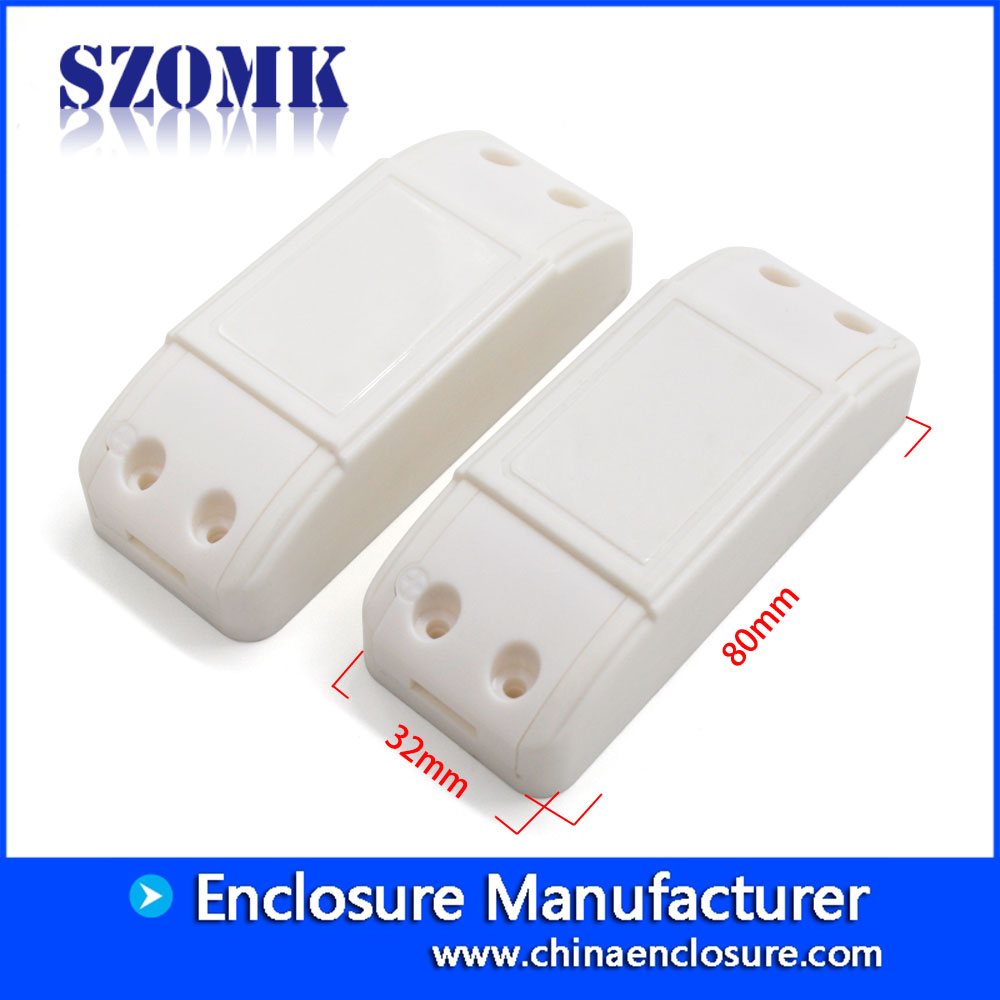 SZOMK外壳出口led控制ABS塑料外壳，用于驱动器供应AK-52 80 * 32 * 31mm